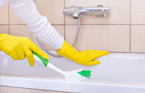 Professional deep clean in a Ruislip property with attention to detail