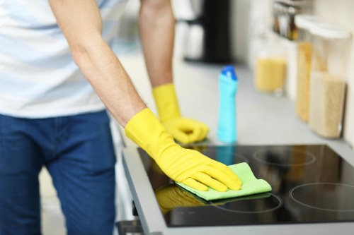 Local cleaning team completing after builders cleaning in Ruislip