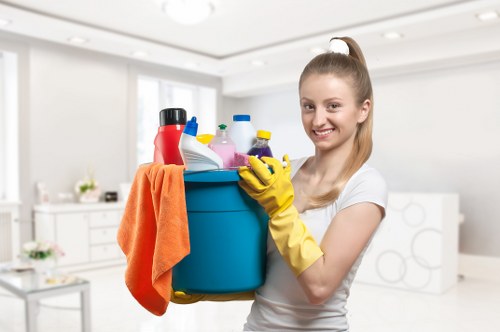Deep cleaning support for a Ruislip property interior