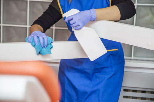 Low-carbon van supporting sustainable oven cleaning service